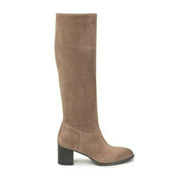 Chic Free People Italian Suede Slouch Boots - Picture 6 of 9